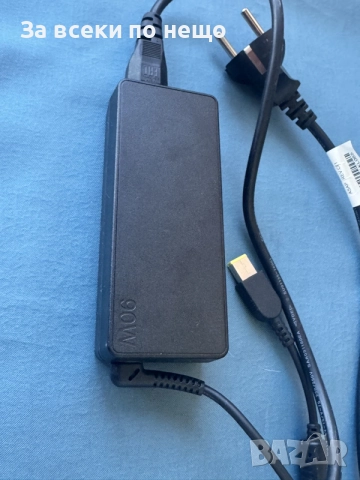 Оригинално зарядно захранване за лаптоп Lenovo 20V 4.5A 90W , ПРАВОЪГЪЛНА БУКСА , зарядно Lenovо, снимка 7 - Кабели и адаптери - 55306414