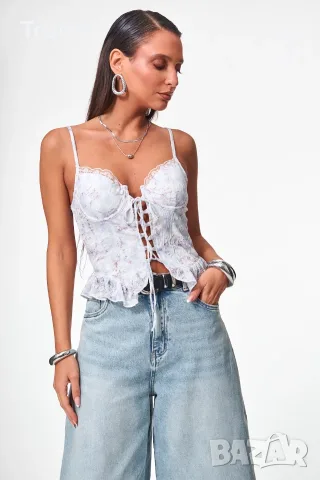 - 20 % Хит! Красив корсет, неженпдесен, мека материя, снимка 4 - Корсети, бюстиета, топове - 55562408