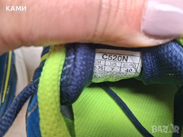 ASICS мъжки маратонки, като нови, 40номер, снимка 7 - Маратонки - 54518412