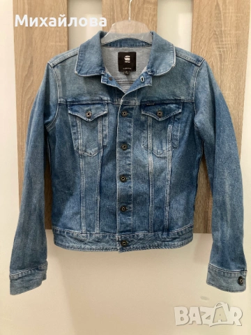Дънково яке на G-Star Raw, размер М, ново, снимка 2 - Якета - 54303339