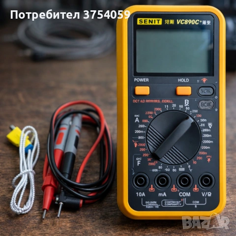 Цифров мултицет - за професионална и домашна употреба DT-890D и VC890 C+, снимка 2 - Друга електроника - 55178757
