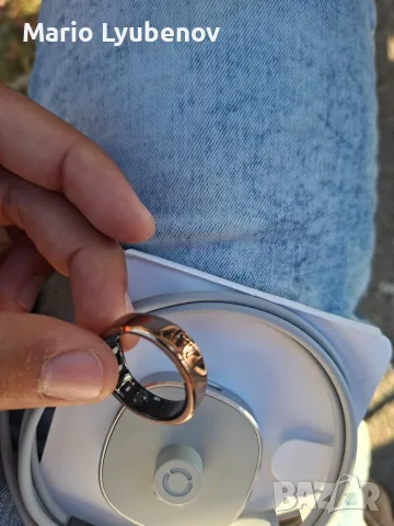 Смарт пръстен RingConn Smart Ring – Rose Gold (Пълен комплект със зарядно), снимка 3 - Друга електроника - 55669588