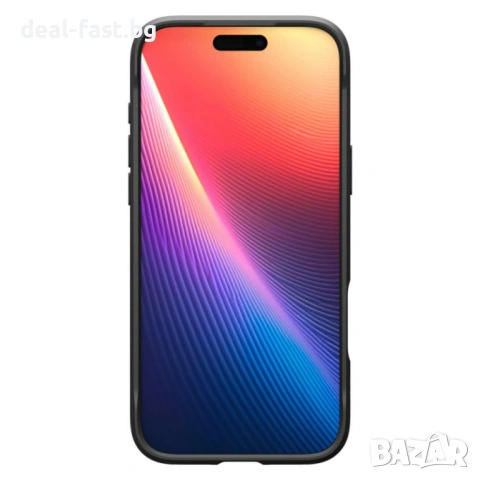 Хибриден кейс калъф Spigen Rugged Armor MagSafe за iPhone 17 Pro / ACS10329 / Matte Black, снимка 3 - Калъфи, кейсове - 54205267