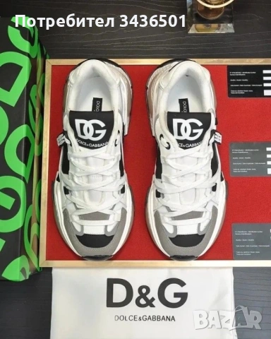 Dolce & Gabbana дамски маратонки (сникърси), снимка 3 - Маратонки - 54176336