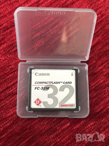 Canon CompactFlash карта с модел FC-32M.