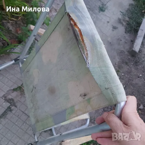2 бр.сгъваеми алуминиеви столове за къмпинг, снимка 5 - Къмпинг мебели - 55425896