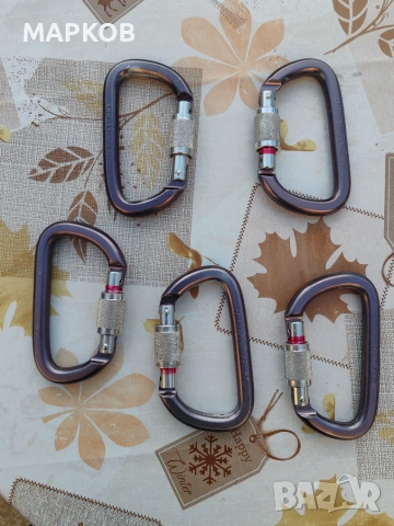 Крабинери-Petzl Am'D PIN-LOCK