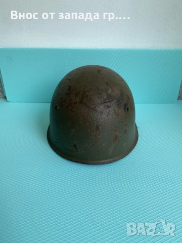 Военна каска от втората световна война WWII 2, снимка 4 - Колекции - 55407706