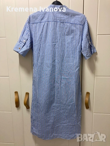 RALPH LAUREN Wilda striped shirt dress, снимка 11 - Рокли - 54970148