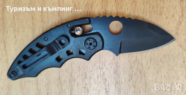 Малко сгъваемо ножче с оригинален дизайн и механизъм - SR217 / SR218, снимка 6 - Ножове - 14123906