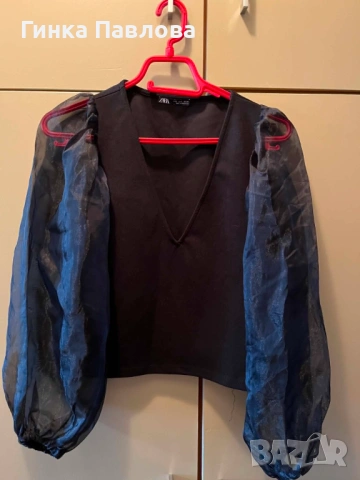 Zara-Мароко - дамска блуза -S