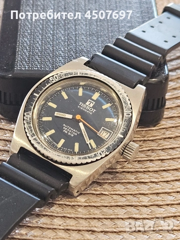 Винтидж дайвър Tissot Visodate Automatic Seastar PR 516 (oоколо 1970 г., снимка 8 - Мъжки - 55023937
