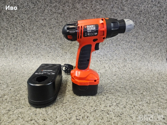 Винтоверт Black & Decker CD12C – Свобода и прецизност от „Златната ера“ на акумулаторните инструмент, снимка 10 - Винтоверти - 53959643