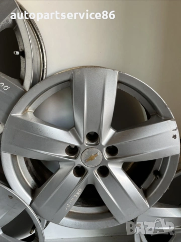 Алуминиева джанта 17x7J (1 брой) за Chevrolet Orlando 2.0 VCDI (2011) 96837903, снимка 2 - Части - 54645459