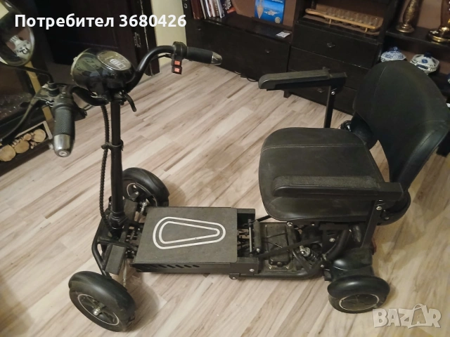 Продавам нова електрическа четриколка с литиево-полимерна батерия, снимка 7 - Инвалидни скутери - 54901790