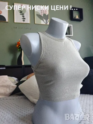 Дамски къс топ / потник Zara, снимка 2 - Корсети, бюстиета, топове - 55502057