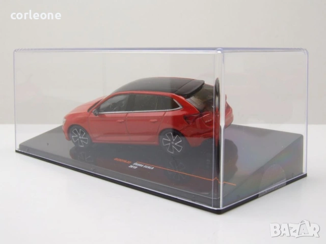 Skoda Scala 2019 - мащаб 1:43 на ixo models моделът е нов в PVC дисплей-кейс, снимка 8 - Колекции - 54971463