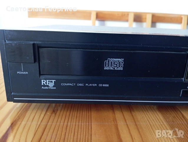 Рядък колекционерски плейър RFT CD9000, снимка 3 - Декове - 55097535