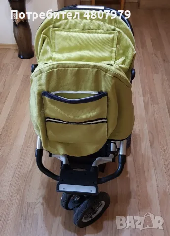 Бебешка количка Mutsy 3 Rider, с два коша и пълен комплект аксесоар, снимка 11 - Детски колички - 55565593