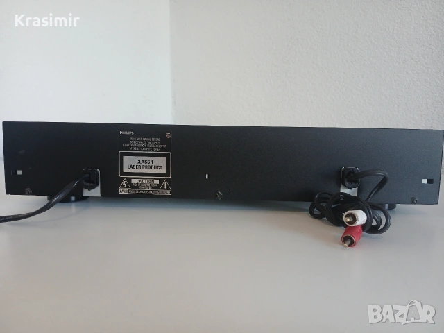 Philips CD 720 – CD плеър, Bitcheck Conversion, снимка 6 - Ресийвъри, усилватели, смесителни пултове - 55243593
