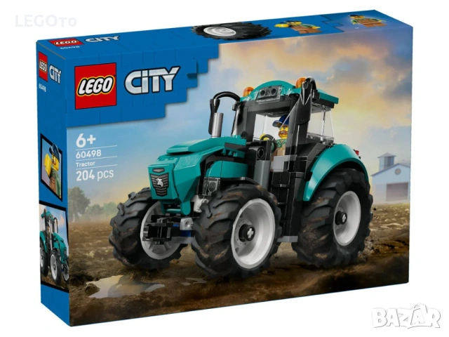 НОВО Лего 60498 Сити Трактор Lego City 60498 Tractor
