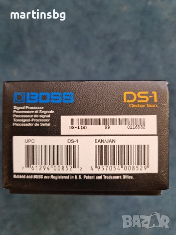 Boss DS-1 дисторшън за китара, снимка 8 - Китари - 54104564