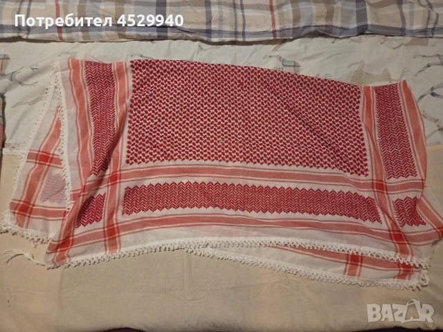 Шал с йордански мотиви, снимка 2 - Шалове - 54660501