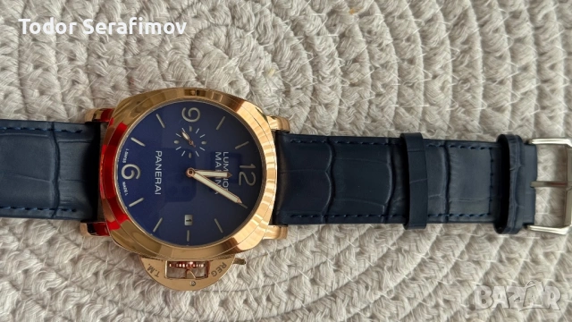 Часовник Panerai Luminor Marina Мъжки, снимка 6 - Мъжки - 54184489