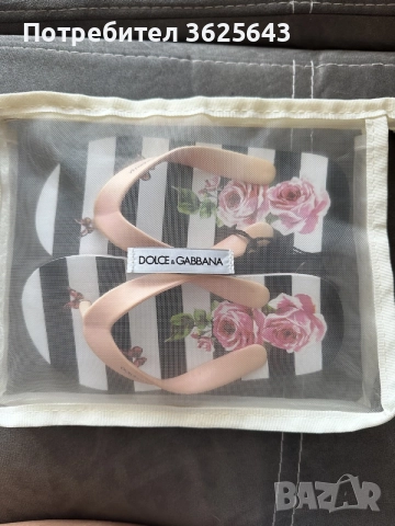 Детски джапанки Dolce & Gabbana, снимка 2 - Детски сандали и чехли - 55306978