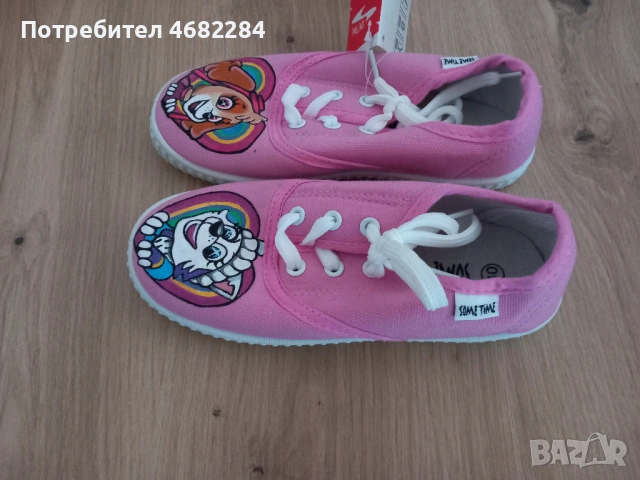 Детски маратонки Ръчно Рисувани детски кецове Пес Патрул / Paw Patrol, снимка 4 - Детски маратонки - 54628558