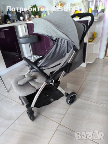 Детска лятна количка Kikka Boo Eden Grey, снимка 3 - Детски колички - 54652799