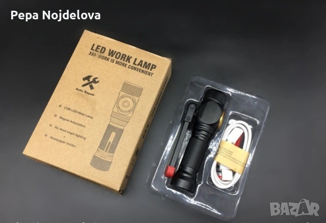 Сгъваем, ярък и енергоспестяващ фенер осветяване на 360 градуса и USB