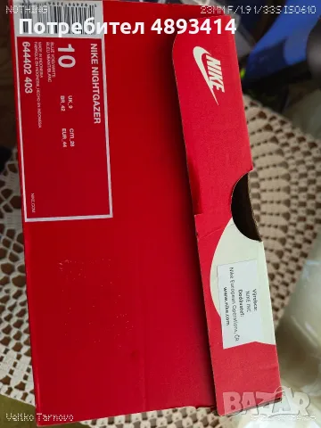 Чисто нови оригинални маратонки Nike Nightgazer (№44 / 28 см), снимка 6 - Маратонки - 55413882