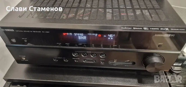 Yamaha RX-V581 (Dolby Atmos, DTS:X, 4K HDR, MusicCast), снимка 5 - Ресийвъри, усилватели, смесителни пултове - 55624116