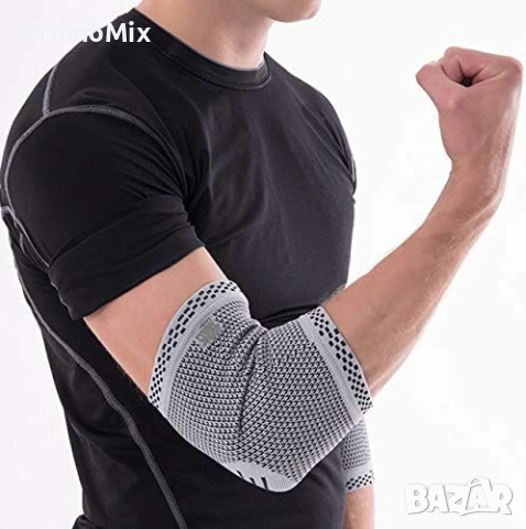 Еластична компресионна ортеза за лакът Amashr 2броя S M L Налакътник Тенис лакът ортеза, снимка 4 - Други - 54110433