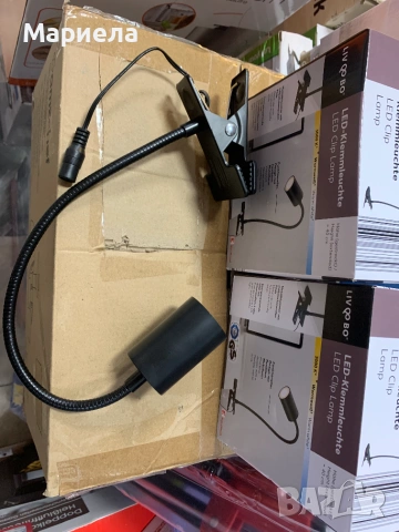 LED Лампа с щипка / Лампа за четене, снимка 2 - Други - 55260066