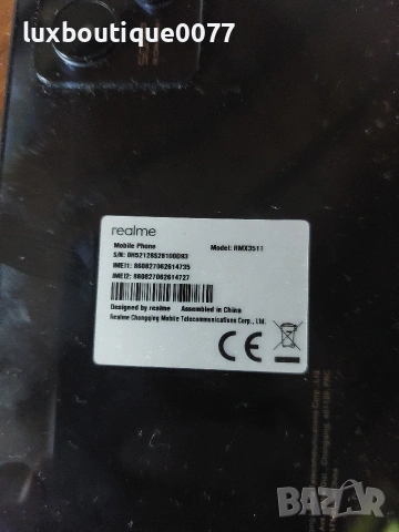 Realme C35 4GB RAM 4+1 64GB В отлично състояние!, снимка 4 - Други - 54442632