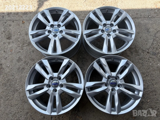 4 броя алуминиеви джанти за Volvo V60,S60,S80 17, снимка 4 - Гуми и джанти - 54822093