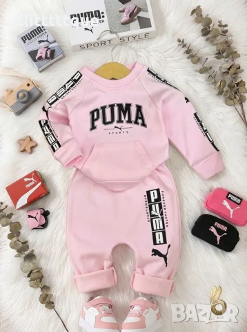бебешки комплект nike puma , снимка 3 - Комплекти за бебе - 54966546