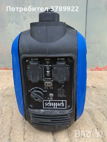 Инверторен Генератор за ток Scheppach SG2500i, снимка 3 - Генератори - 54627649