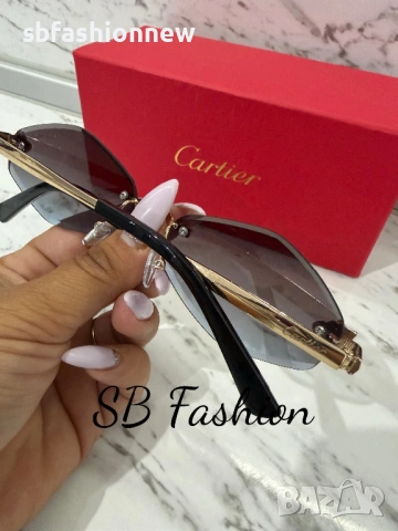 Cartier очила с лого, снимка 3 - Слънчеви и диоптрични очила - 54335587