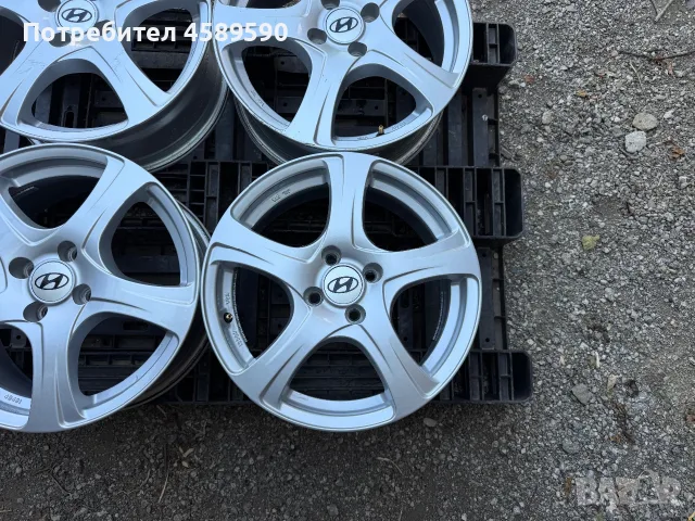 4бр.Алуминиеви джанти 16" 4x100 за Hyundai Bayon,i10,i20,Kia Stonic,Rio,Picanto,Toyota Yaris,Suzuki, снимка 4 - Гуми и джанти - 55583656