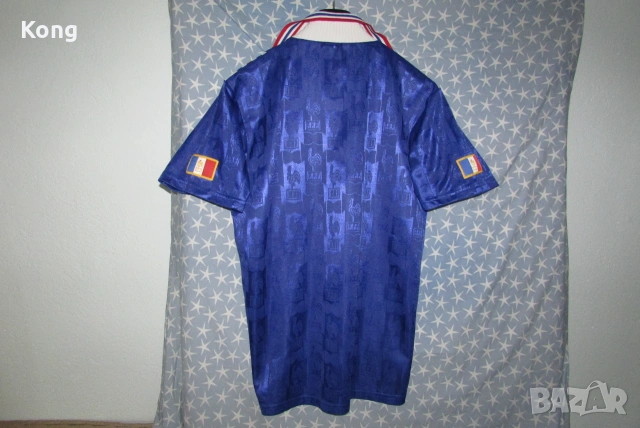 винтидж фланелка FRANCE Euro 1996 Adidas Zidane  футболна тениска Левски Южна Африка Адидас Франция, снимка 17 - Футбол - 55079321