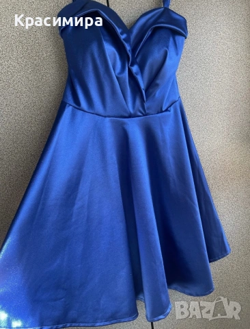 Синя рокля , снимка 4 - Рокли - 54244734