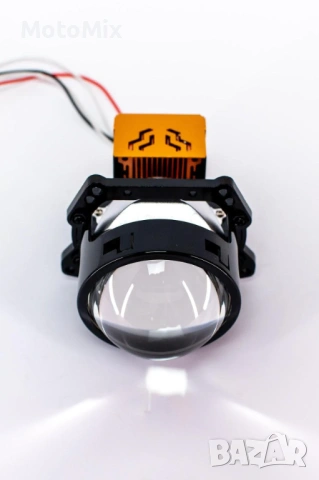LED Лупи за вграждане 3.0 инча 80W 10000LM 2 бр к-т къси и дълги, снимка 3 - Аксесоари и консумативи - 54406908