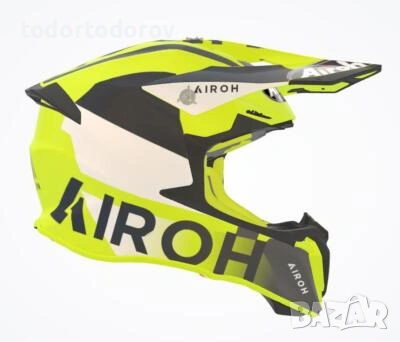 Топ Цена Мотокрос каска AIROH TWIST 2.0 LIFT Fluo 2025, XL 61-62см. 293.18 лв. / 149.90 €, снимка 4 - Аксесоари и консумативи - 54479052