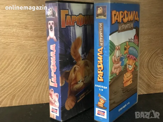 Видеокасети “ Гарфилд  “ колекция VHS, снимка 2 - Други жанрове - 55306187