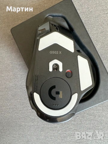 Геймърска мишка Logitech G502X wireless, снимка 3 - Клавиатури и мишки - 54779204