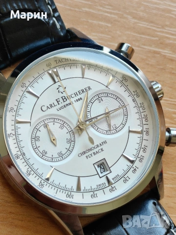 Carl F.Bucherer хронограф, снимка 2 - Мъжки - 55087093