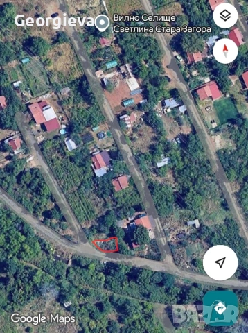 Парцел във вилна зона Светлина, снимка 2 - Парцели - 54729272